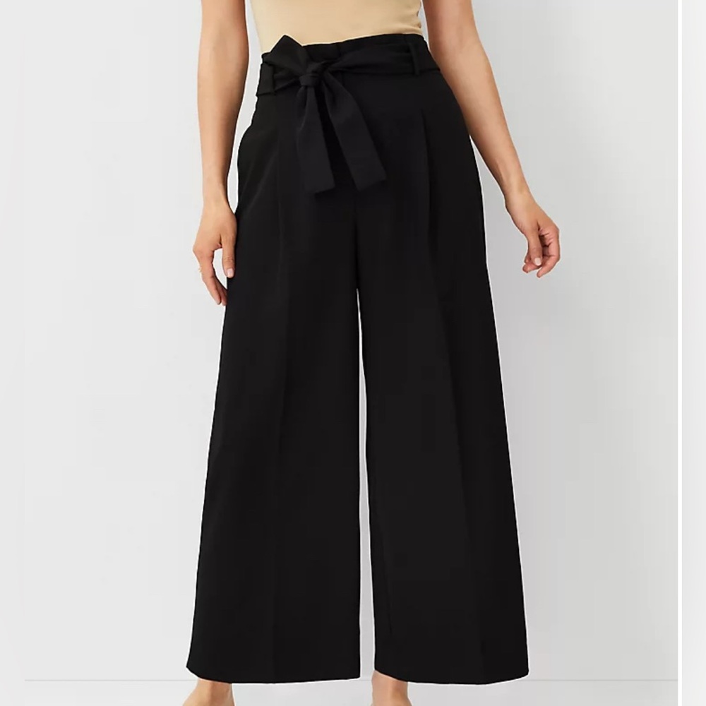 Ann Taylor wide leg ankle pants